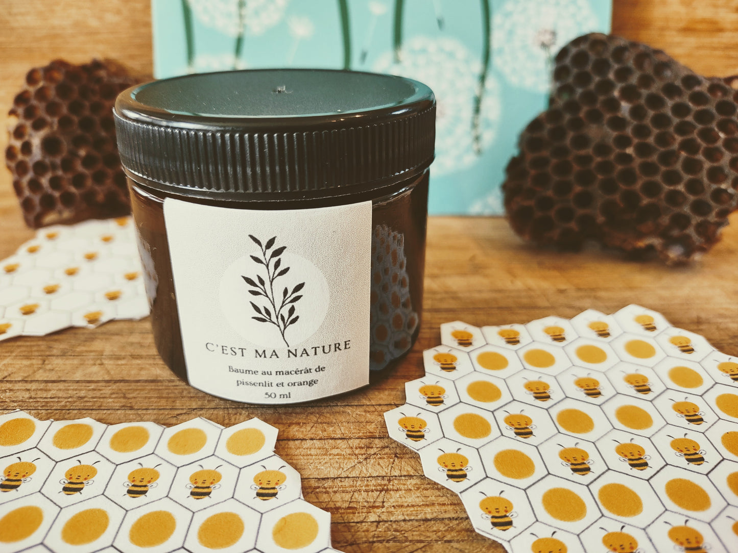 Baume au macérat de pissenlit et orange 30 ml