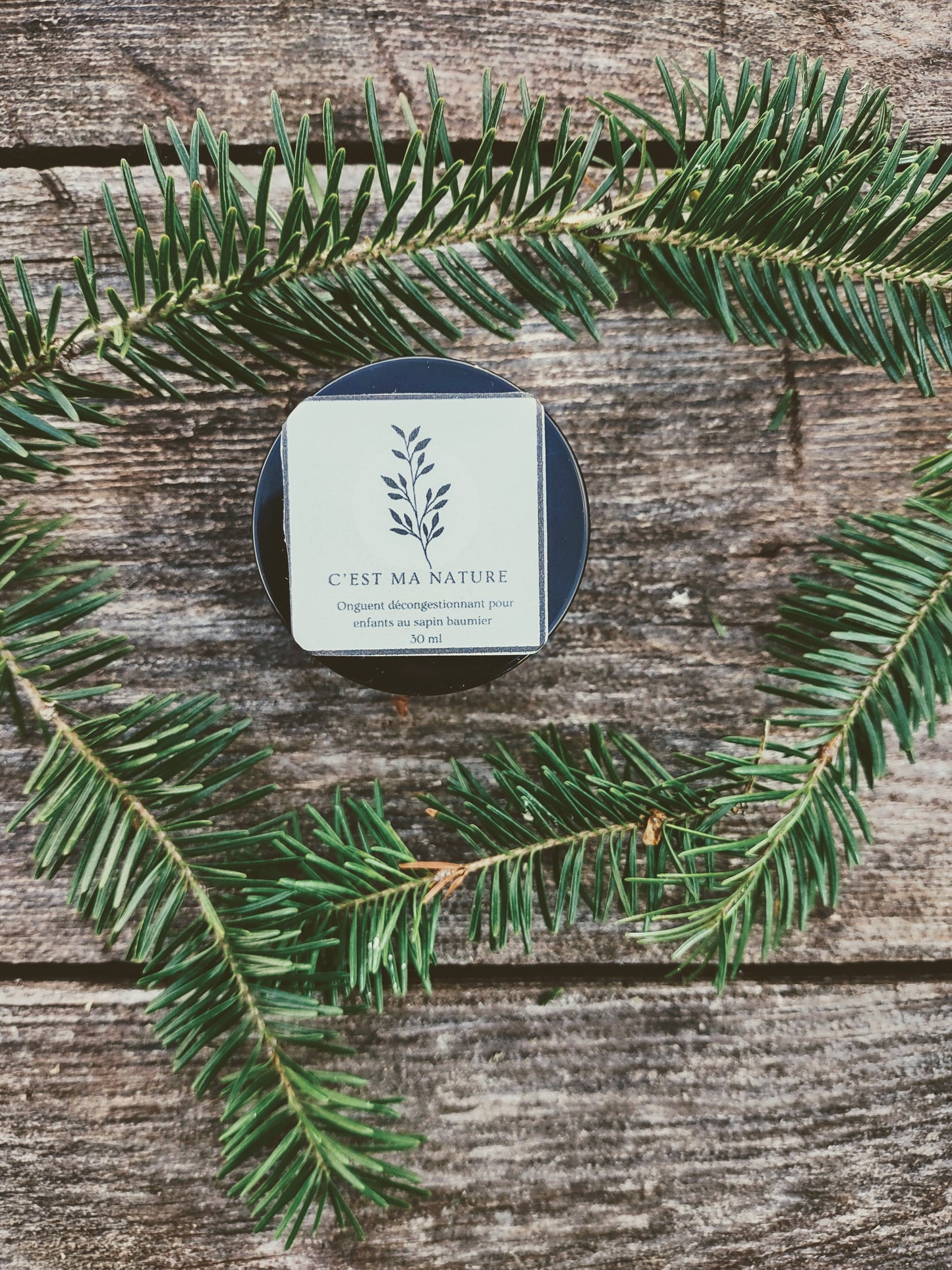 Onguent décongestionnant au sapin baumier 30ml