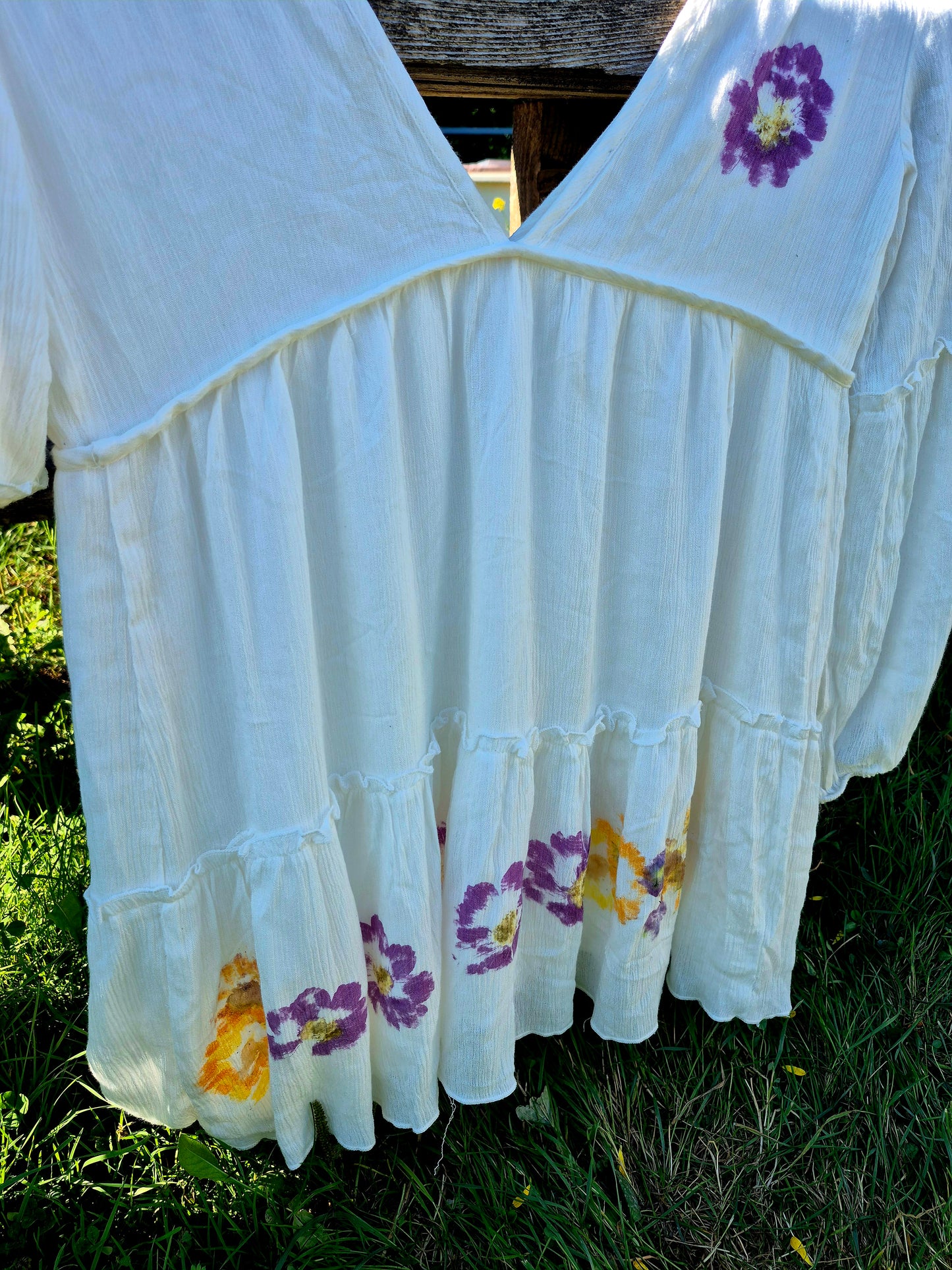 Robe de bain florale