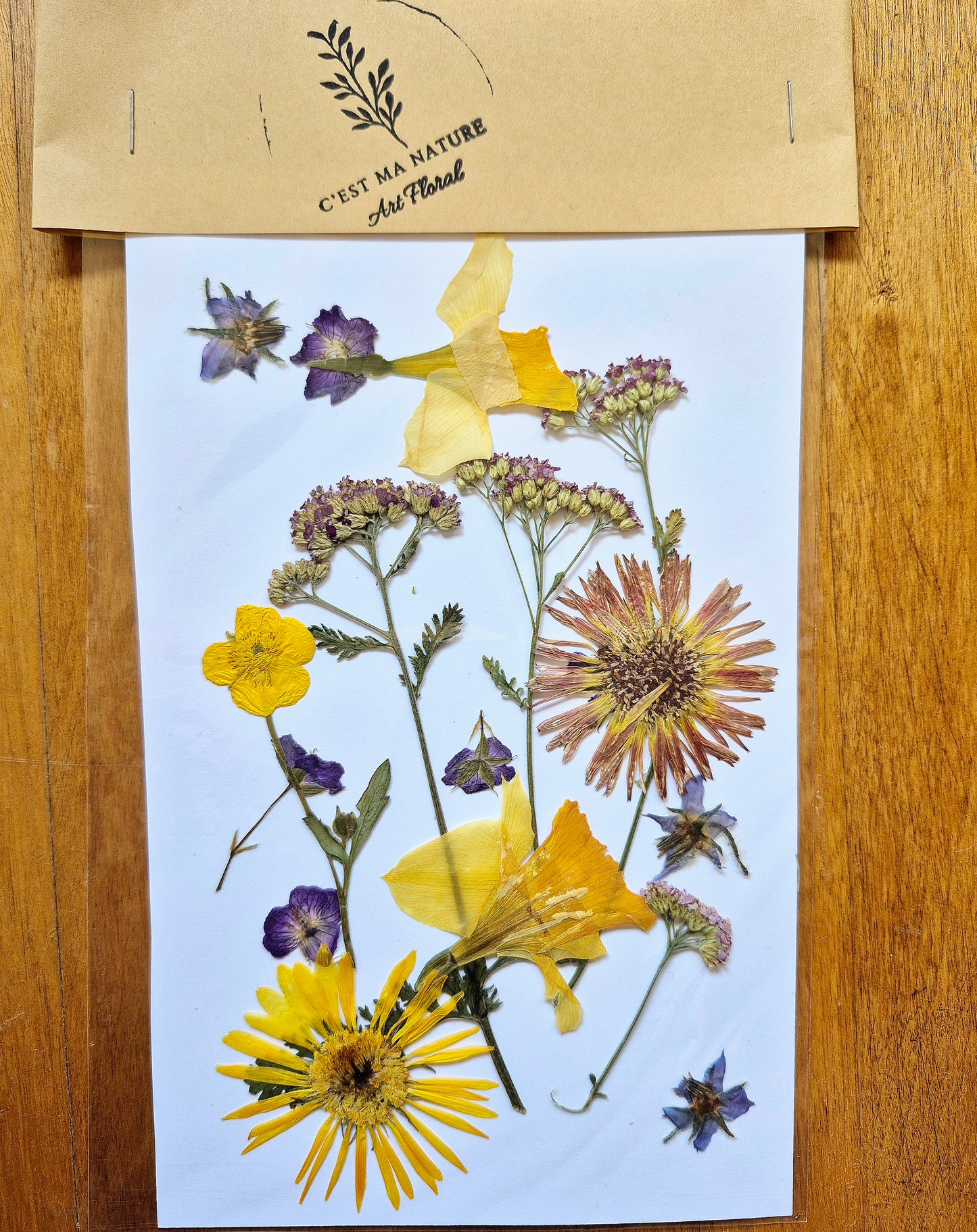 Sachet de fleurs séchées pour artisanat