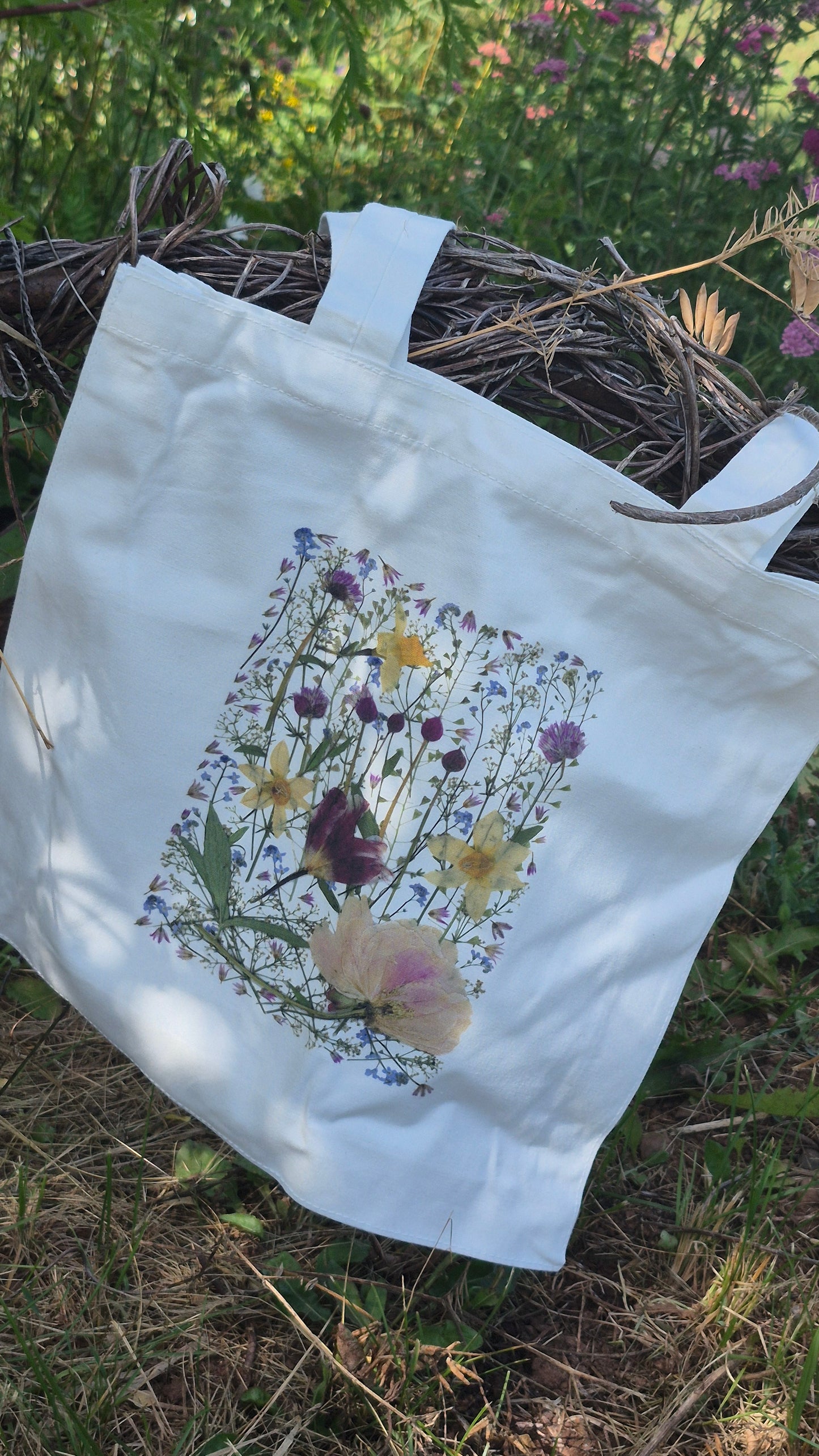Sac écologique Champ fleuri PETIT