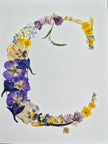 Lettre florale C