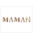 Oeuvre florale - MAMAN