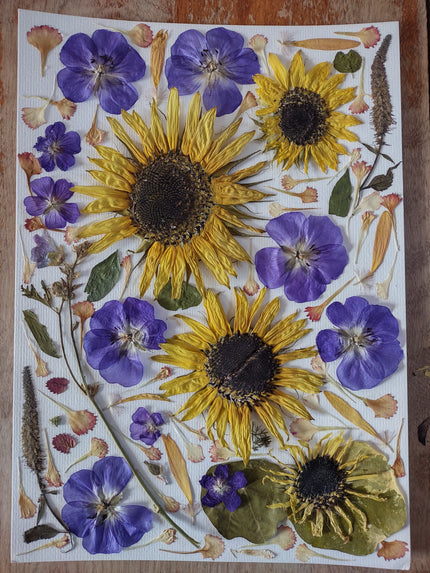 Oeuvre florale - Tournesols