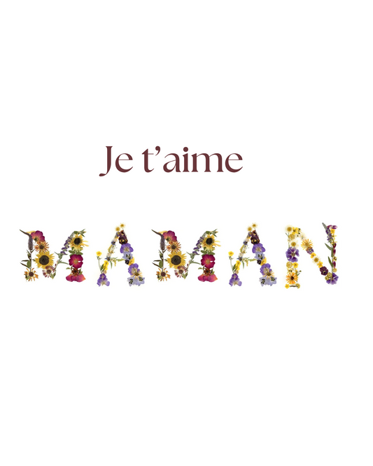 Affiche - MAMAN : je t'aime (8"x10")