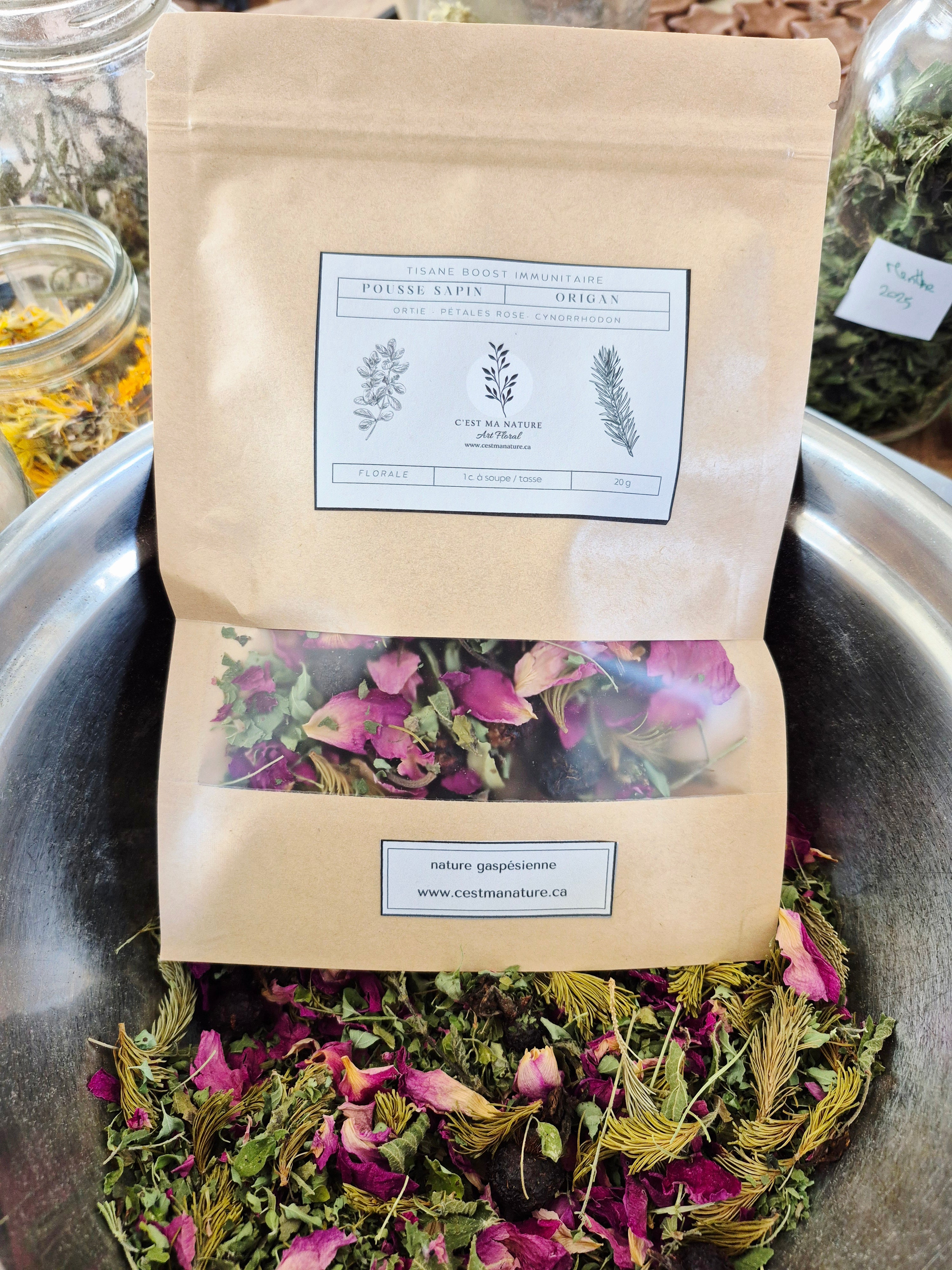 Tisane Boost immunitaire