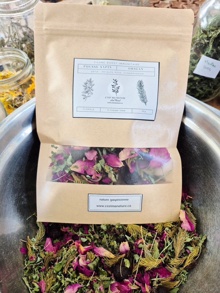 Tisane Boost immunitaire