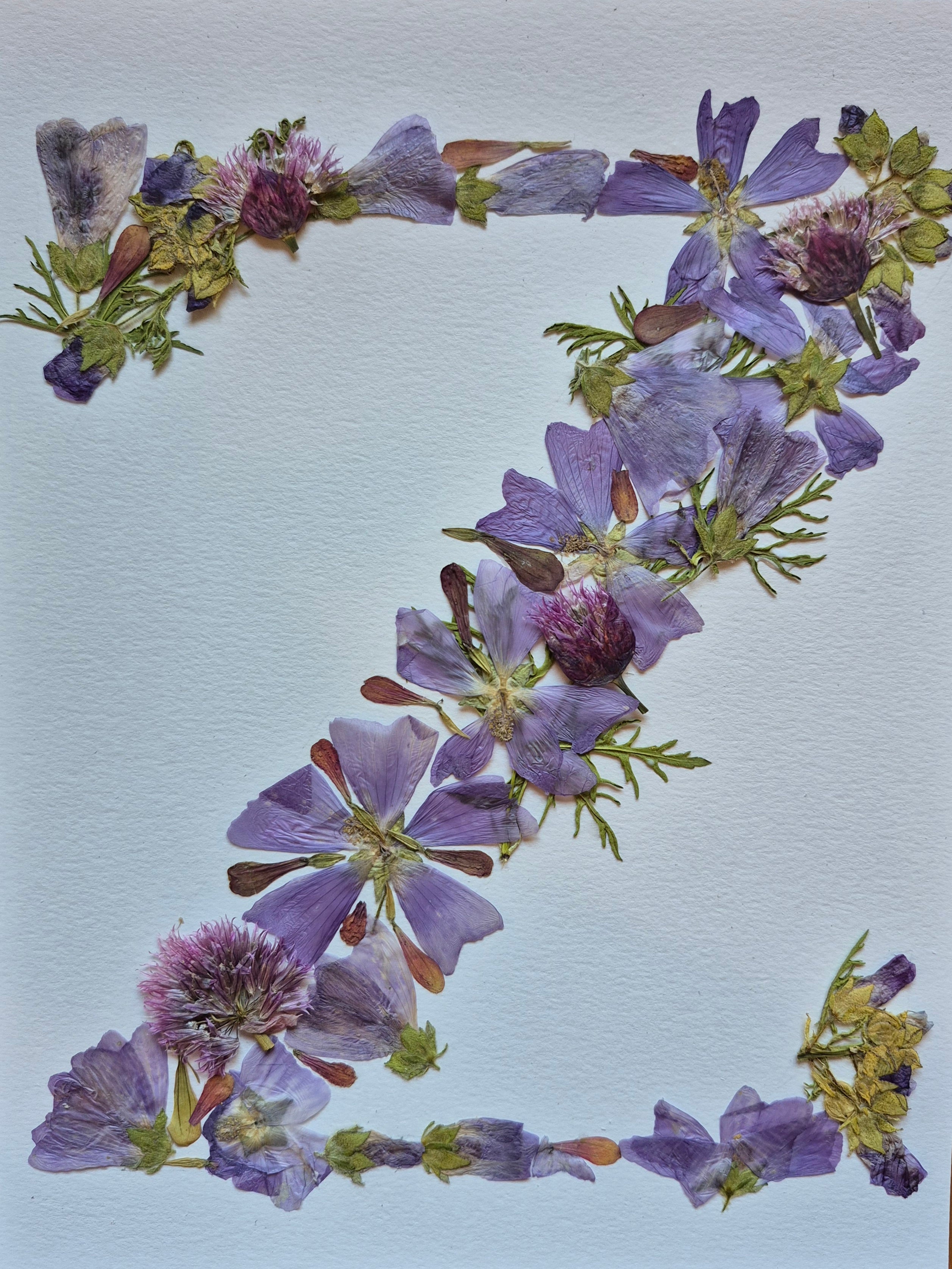 Lettre florale Z