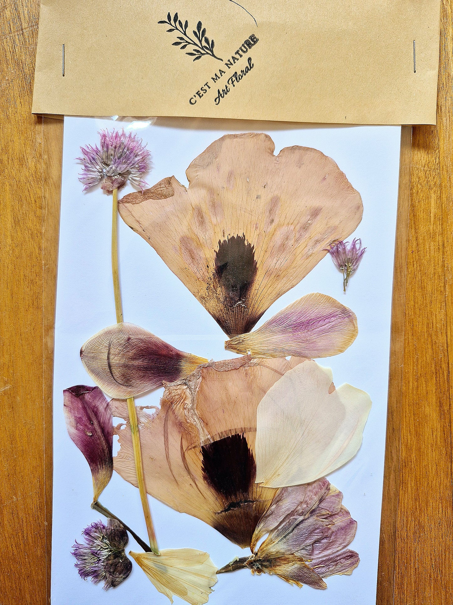 Sachet de fleurs séchées pour artisanat