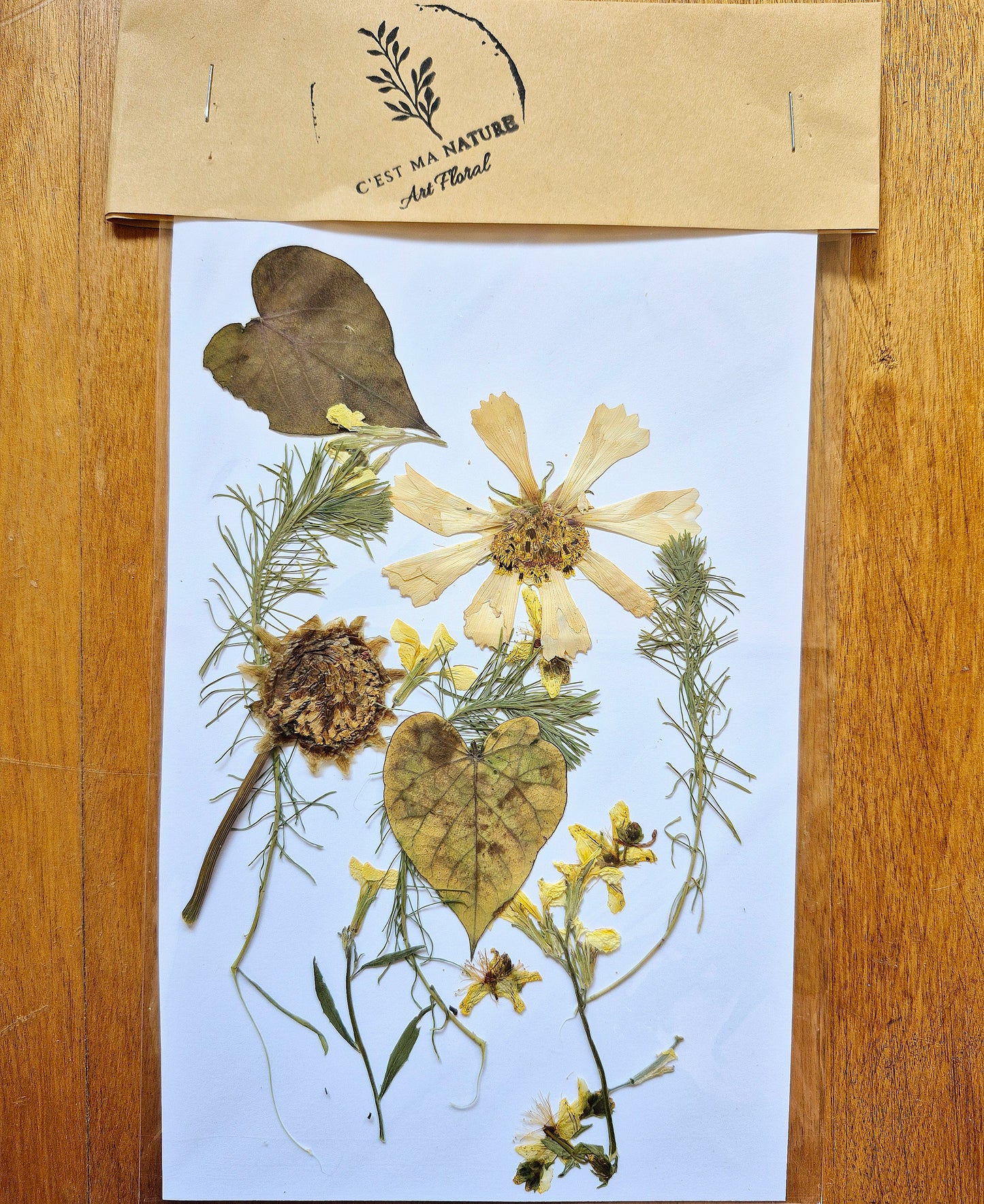 Sachet de fleurs séchées pour artisanat