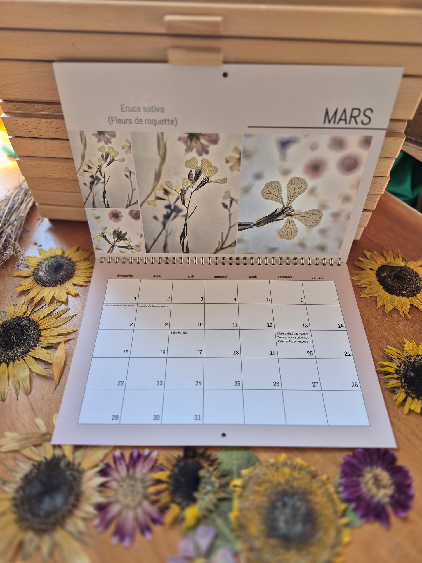 Calendrier 2026 - version botanique