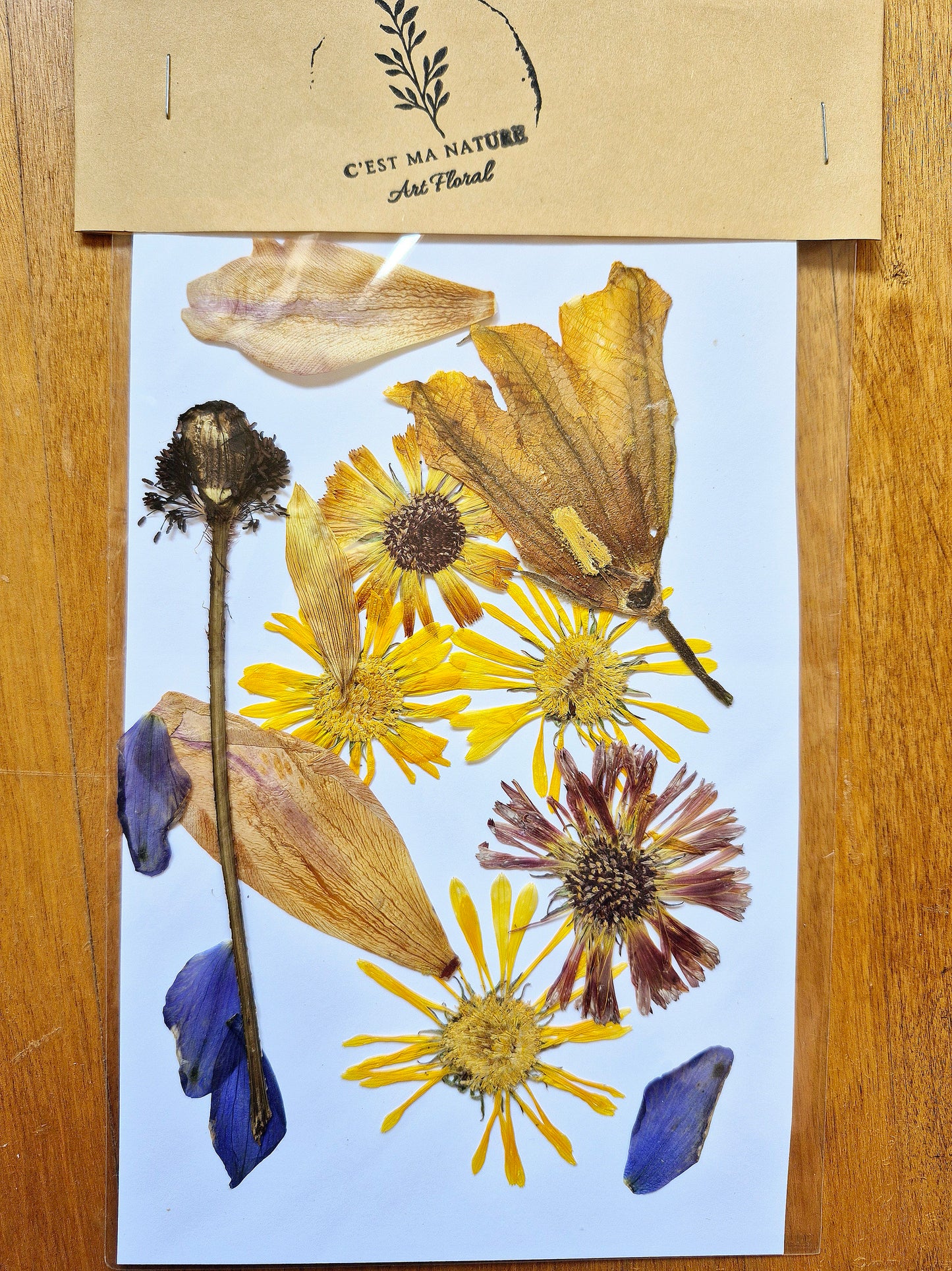 Sachet de fleurs séchées pour artisanat