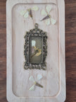 Pendentif floral 