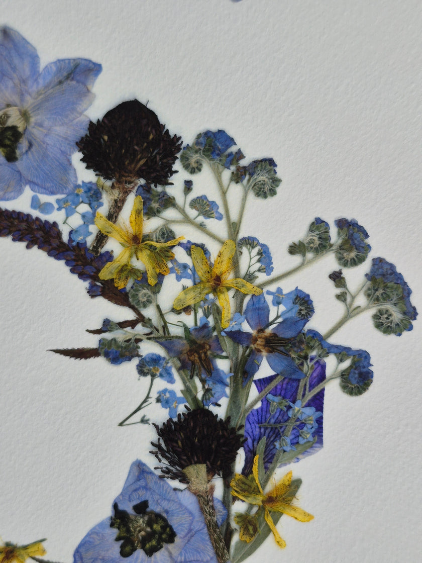 Lettre florale S