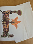 Lettre florale F