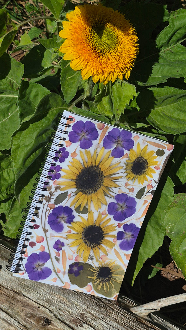 Cahier de notes Tournesols
