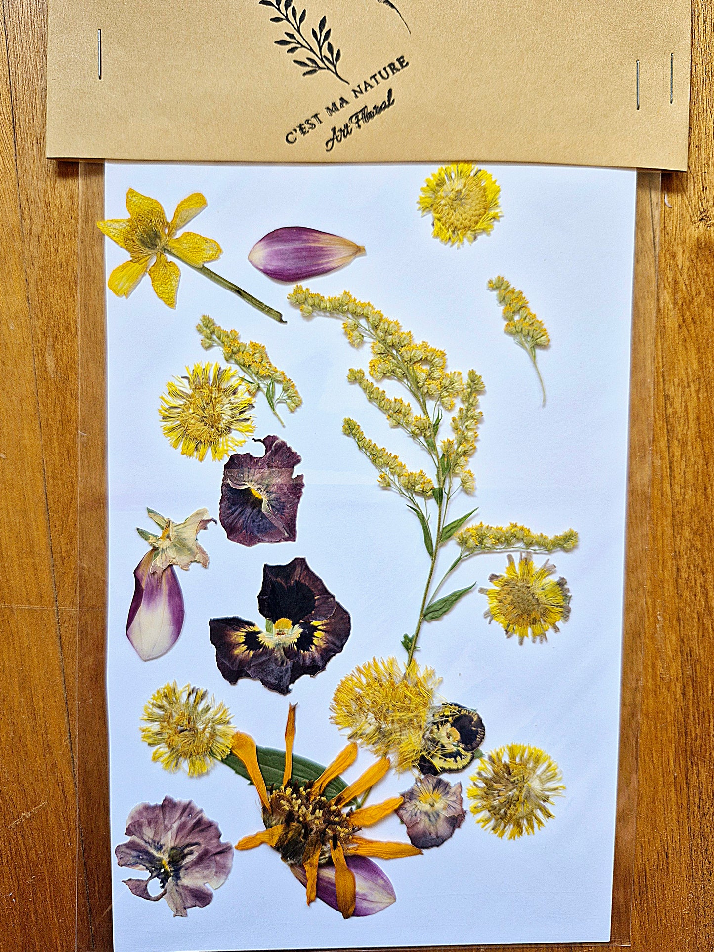 Sachet de fleurs séchées pour artisanat