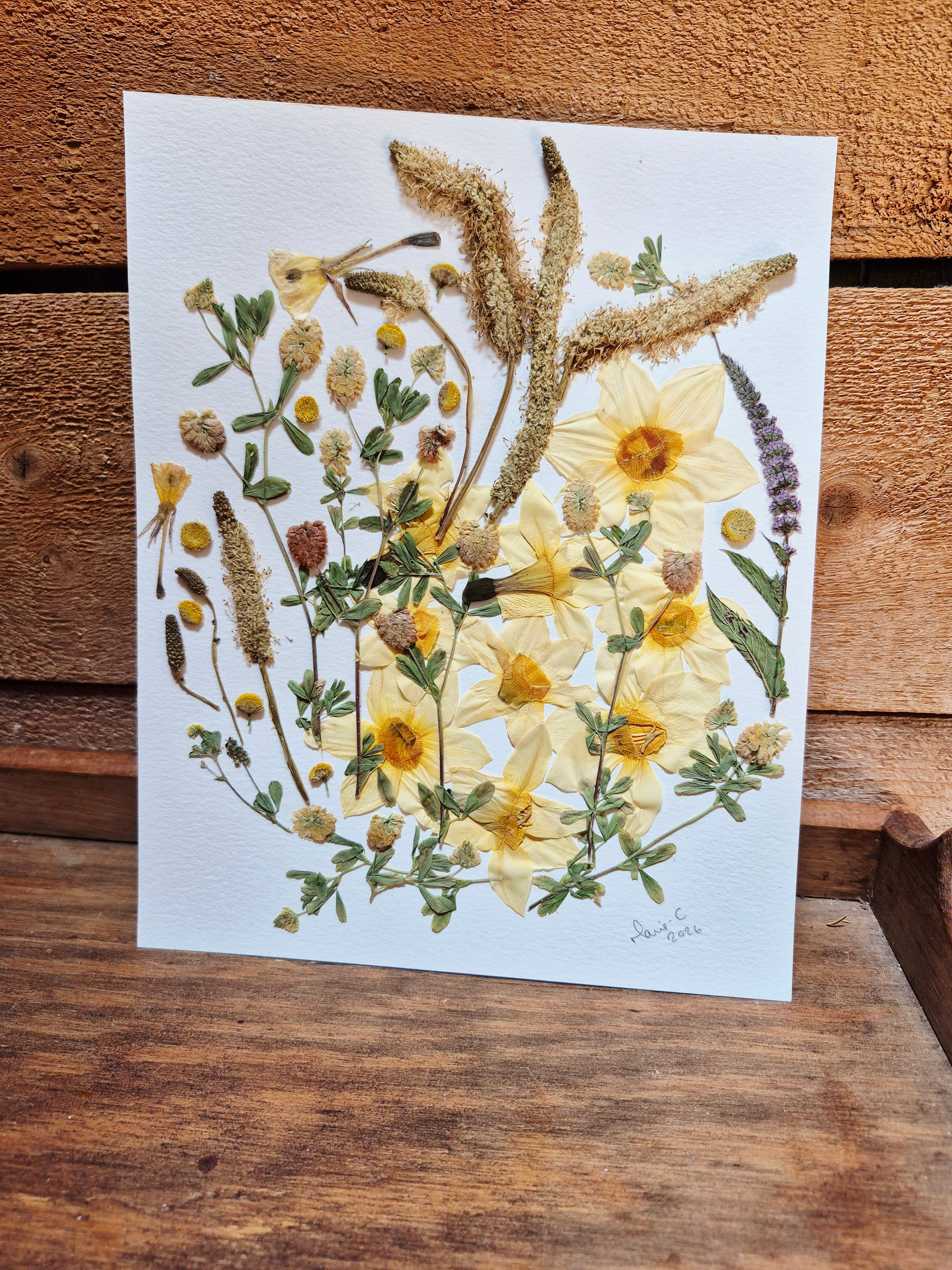 Oeuvre florale- Lune du cerf