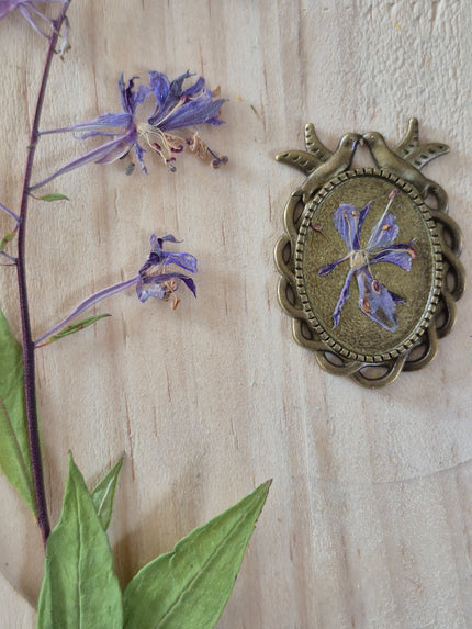 Pendentif floral 