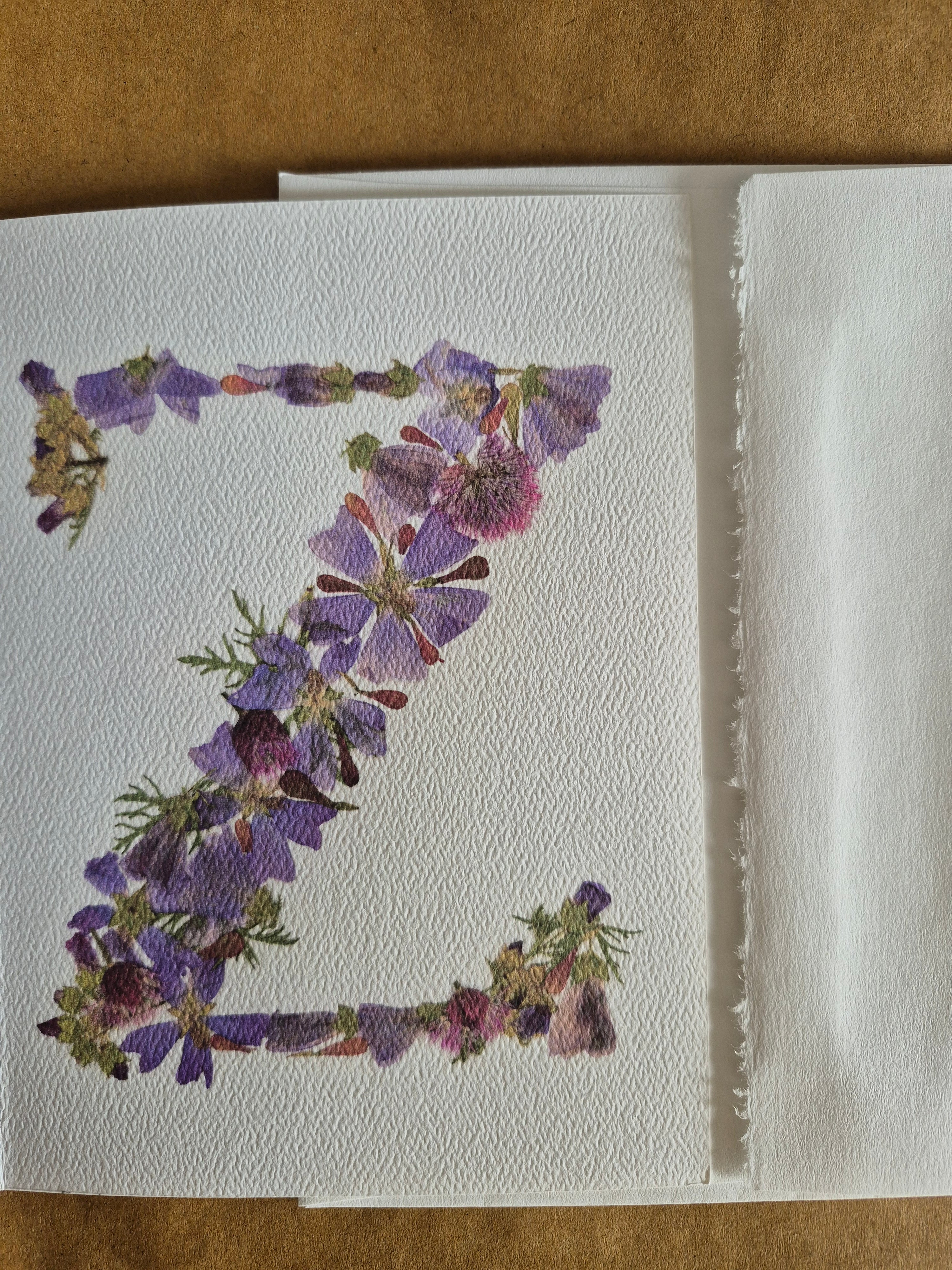 Lettre florale Z