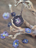 Collier de bois - Pensée