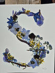 Lettre florale S