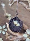 Collier de bois - Poirier