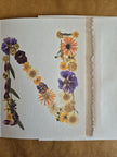 Lettre florale N