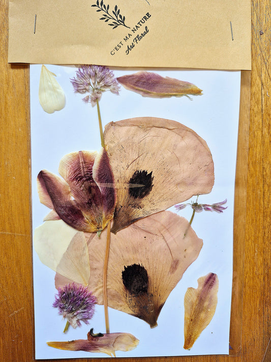 Sachet de fleurs séchées pour artisanat
