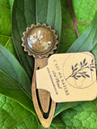 Marque-page vintage - Collection Bouquet blanc