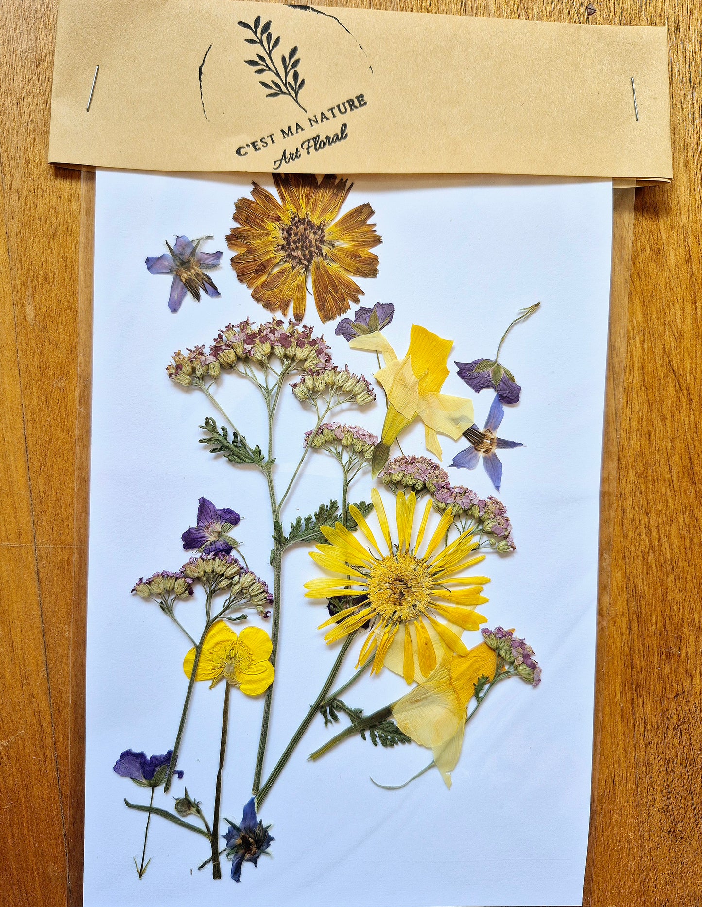 Sachet de fleurs séchées pour artisanat