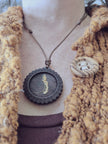 Collier de bois -Verge d'or