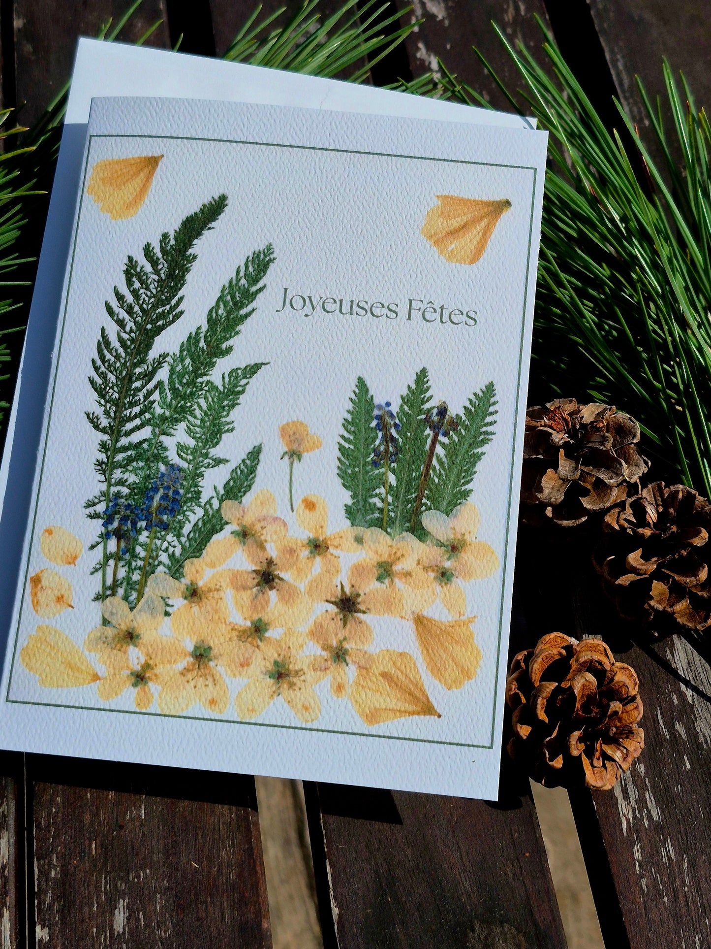 Carte de souhaits Noël