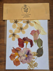 Sachets de fleurs pressées naturelles