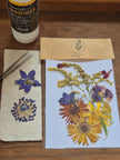 Sachets de fleurs pressées naturelles