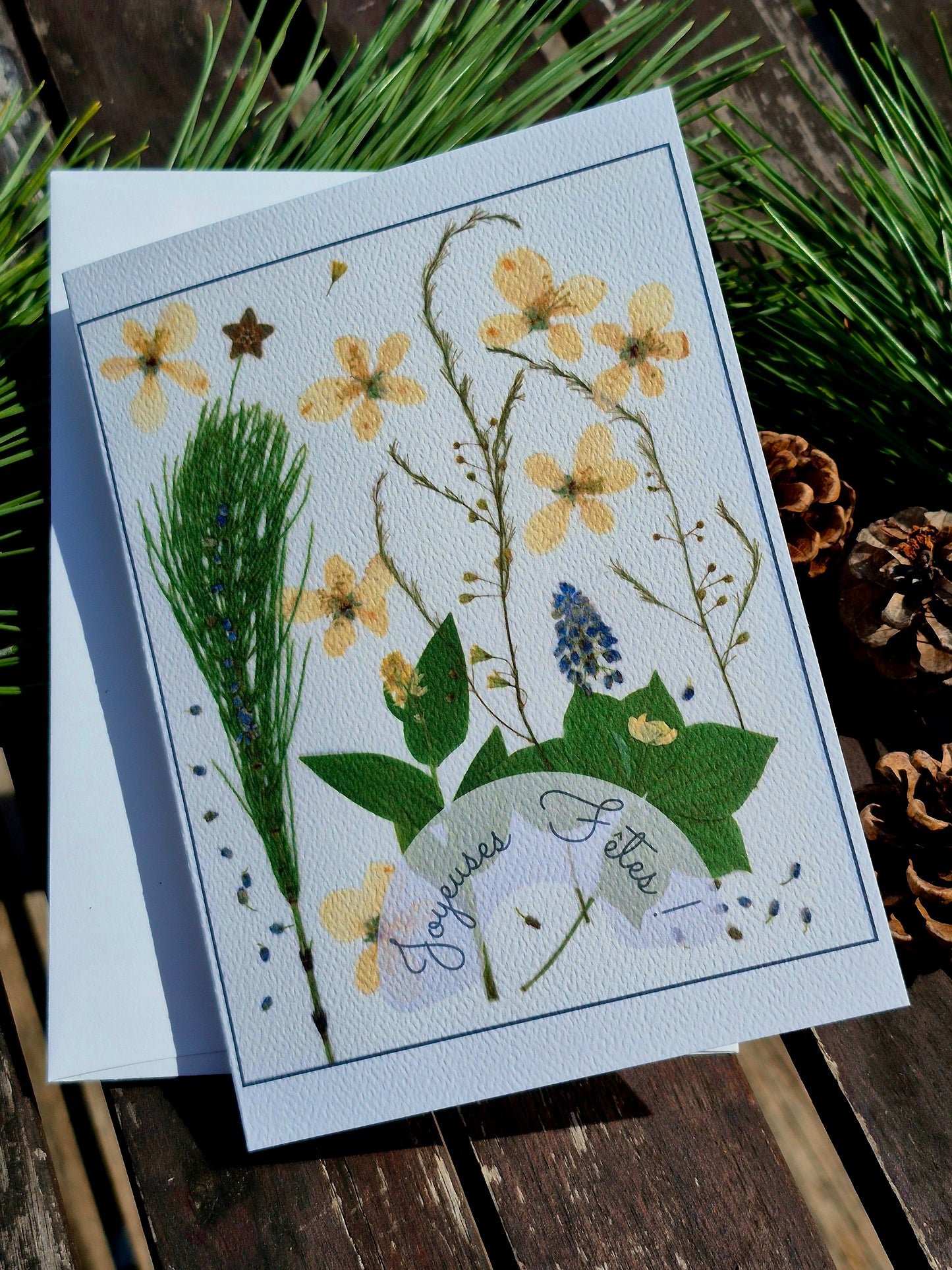 Carte de souhaits Noël