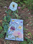 Cahier de notes Champ fleuri 5x8