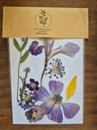 Sachets de fleurs pressées naturelles