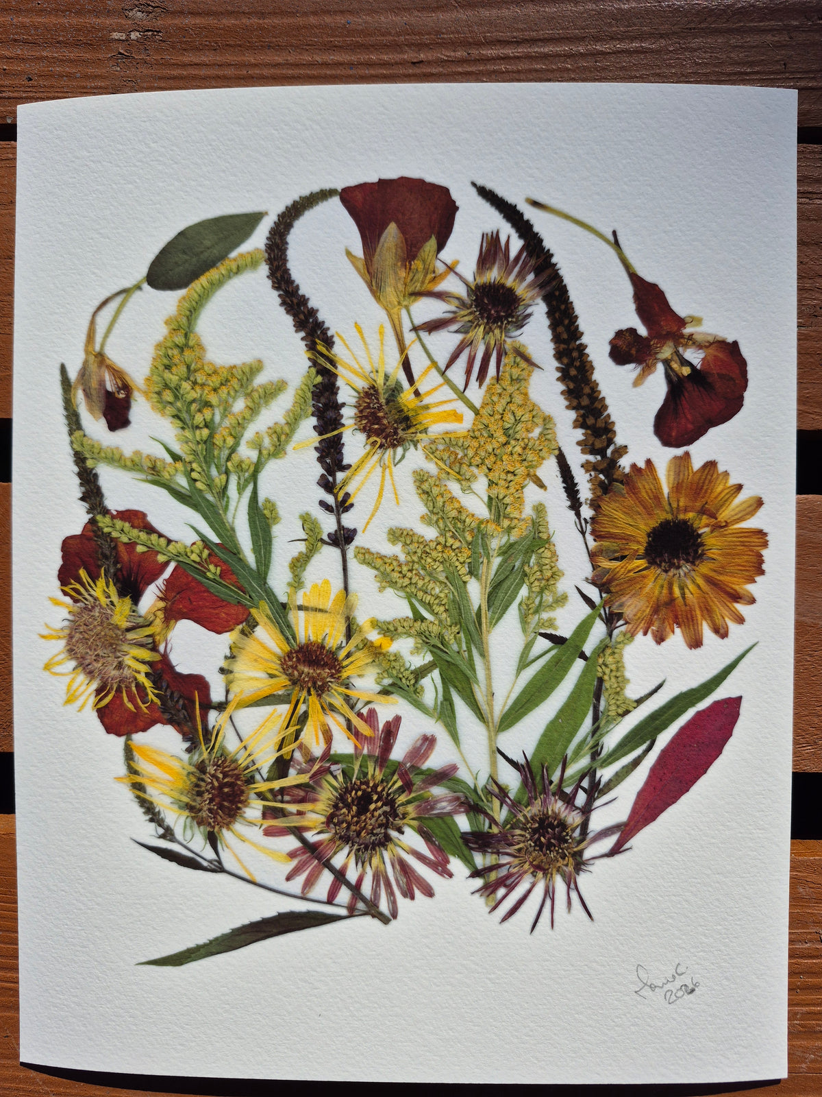 Oeuvre florale - Lune des moissons