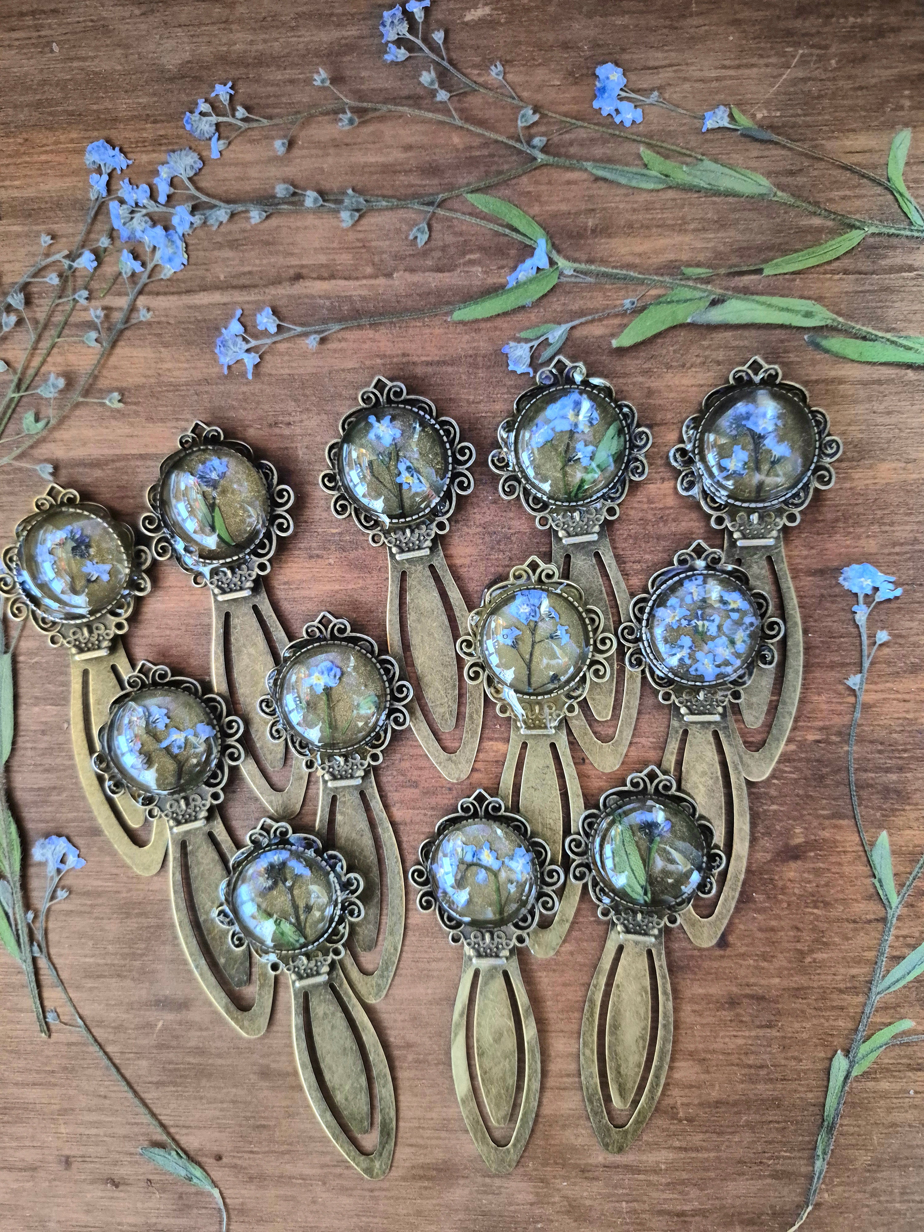 Marque-page vintage - Collection Myosotis