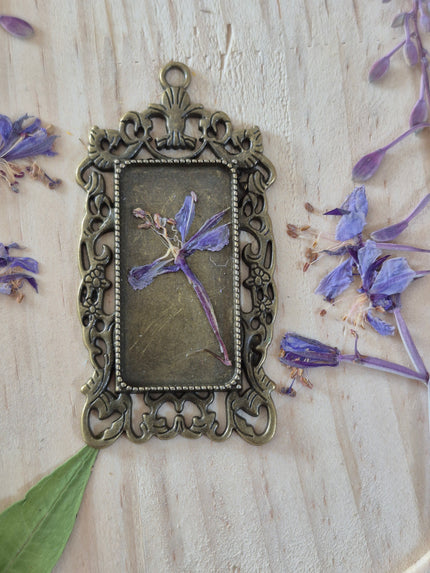 Pendentif floral 
