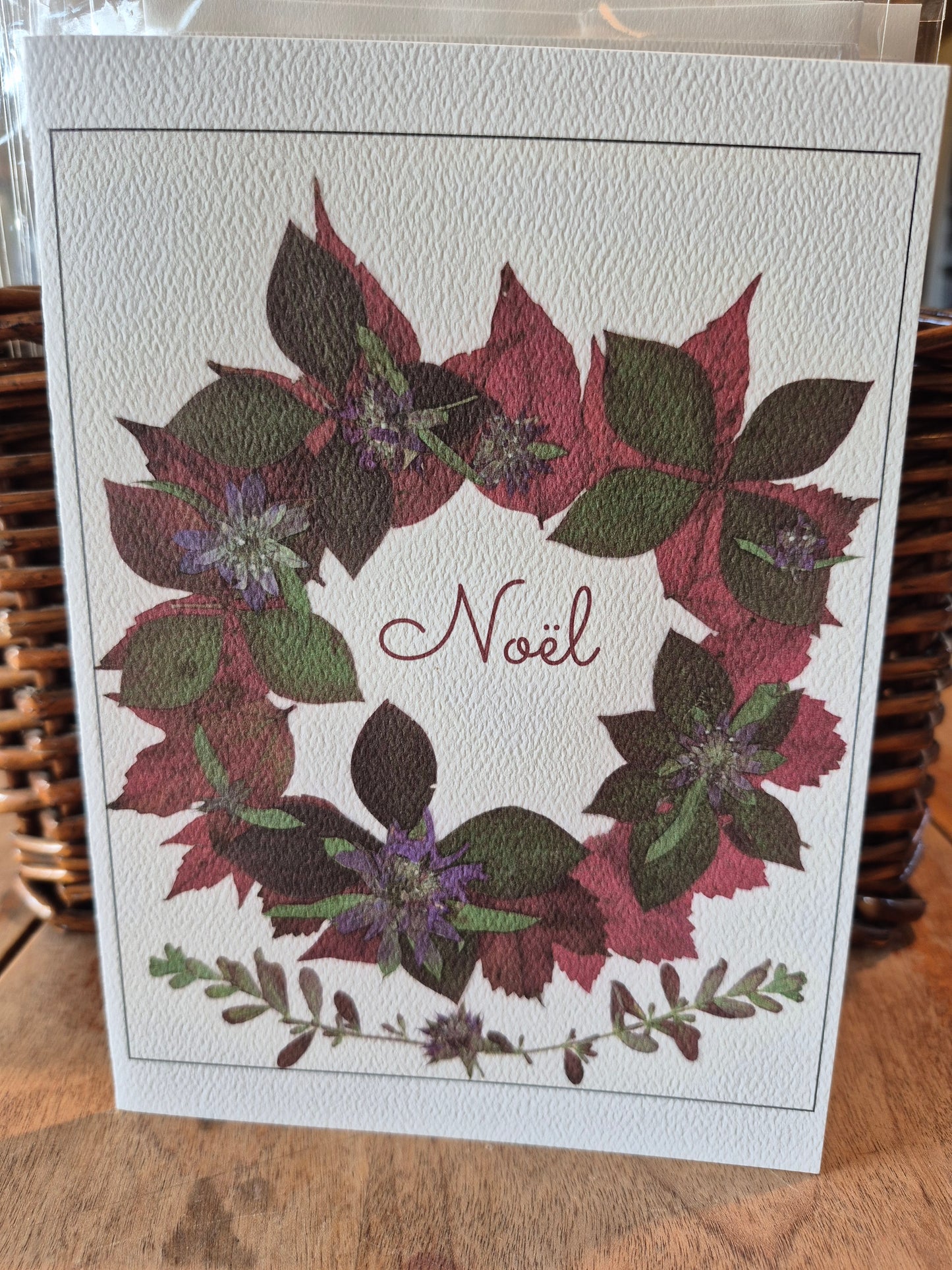 Carte de souhaits Noël