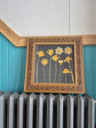 Cadre floral Champ de jonquilles