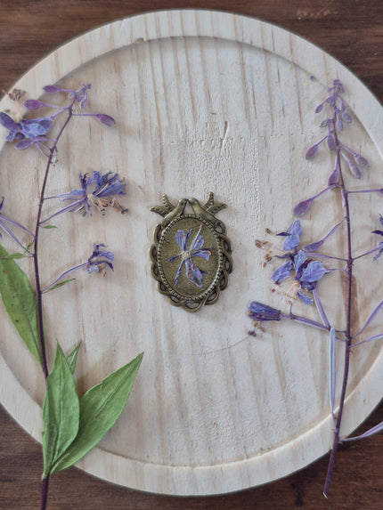 Pendentif floral 