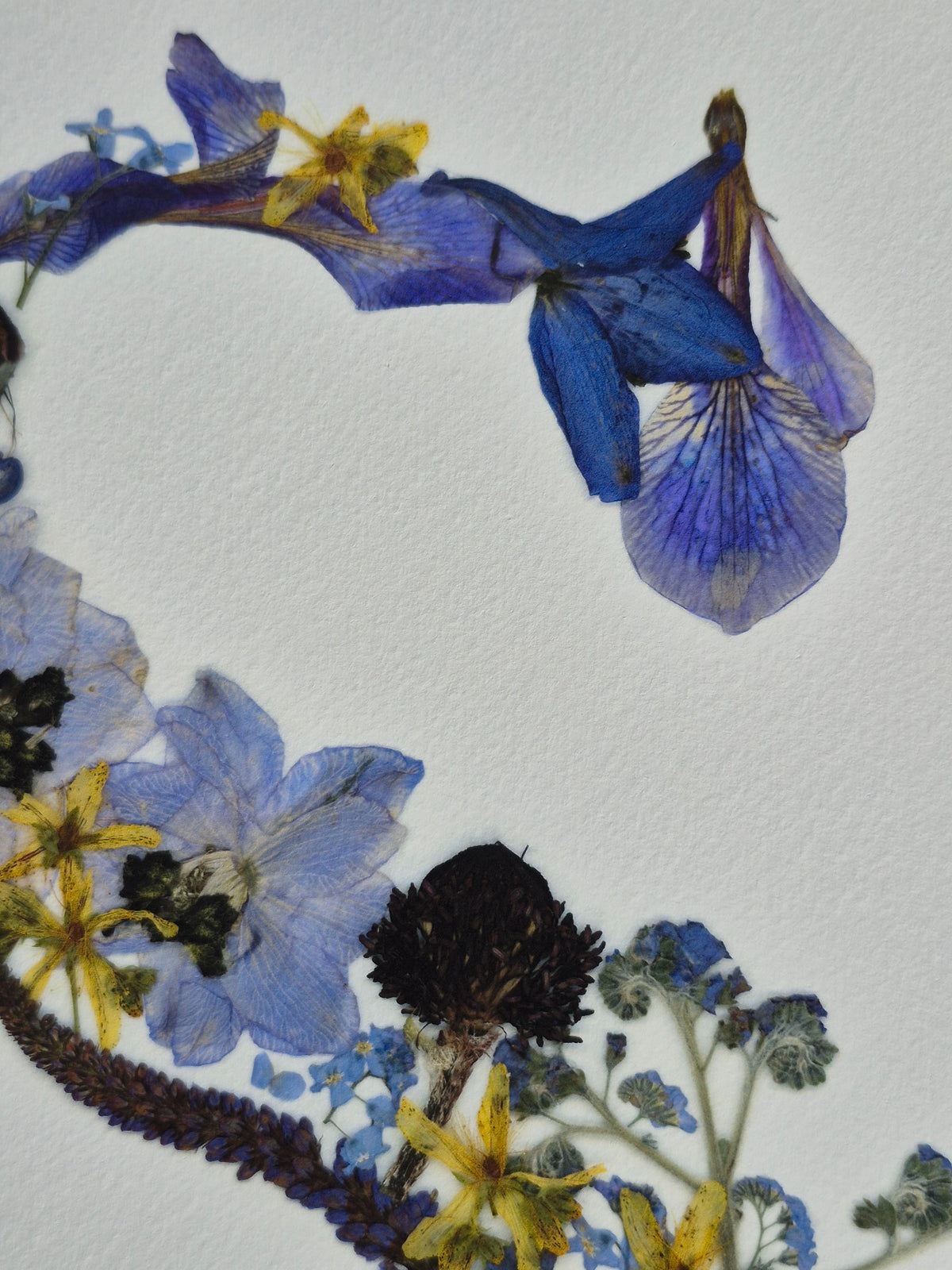 Lettre florale S