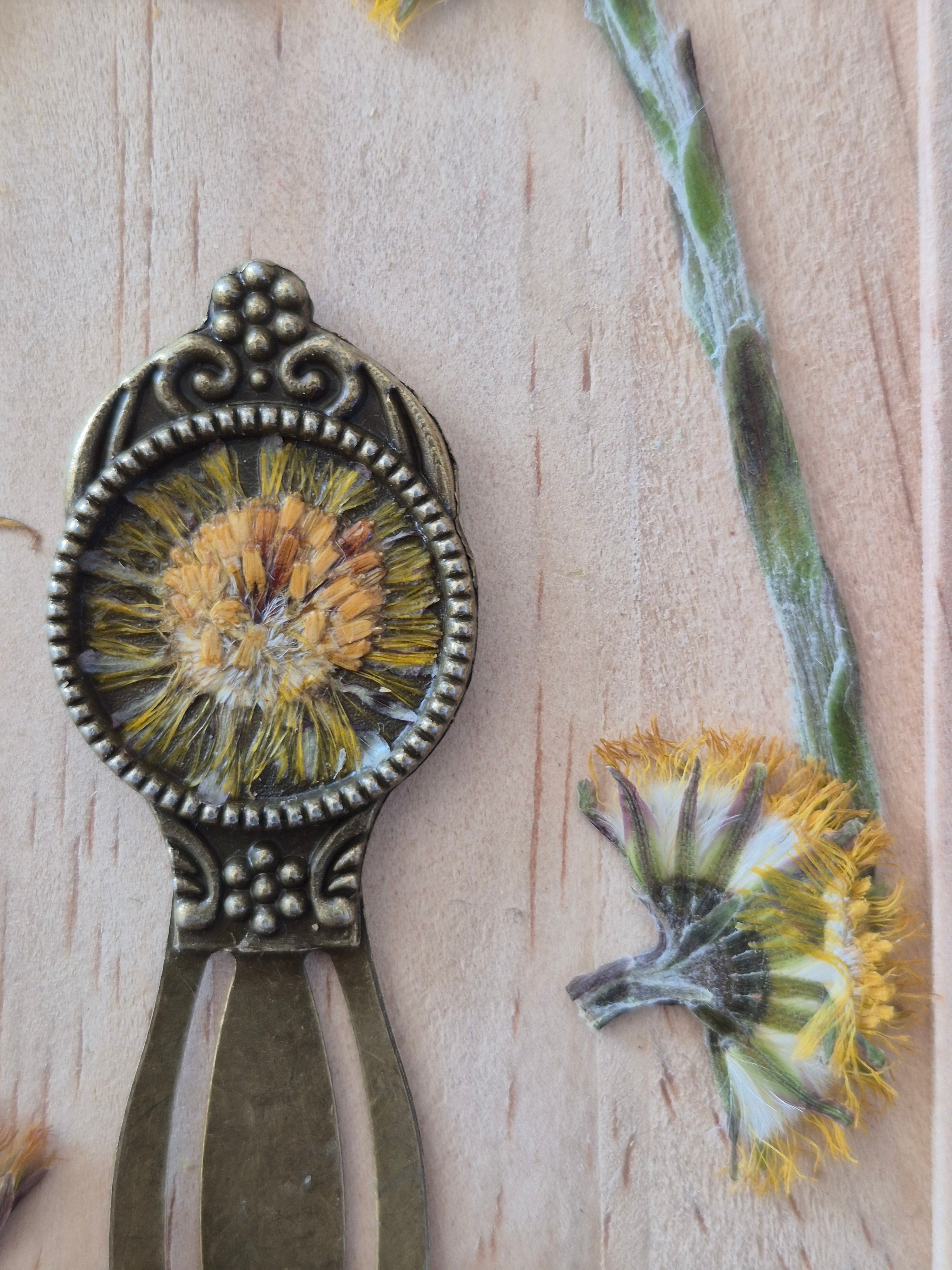 Marque-page vintage - Tussilage