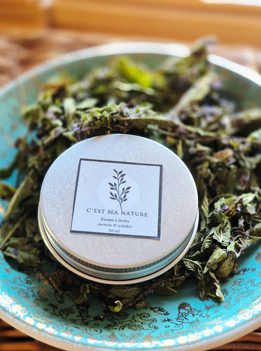 Baume à lèvres menthe & achillée