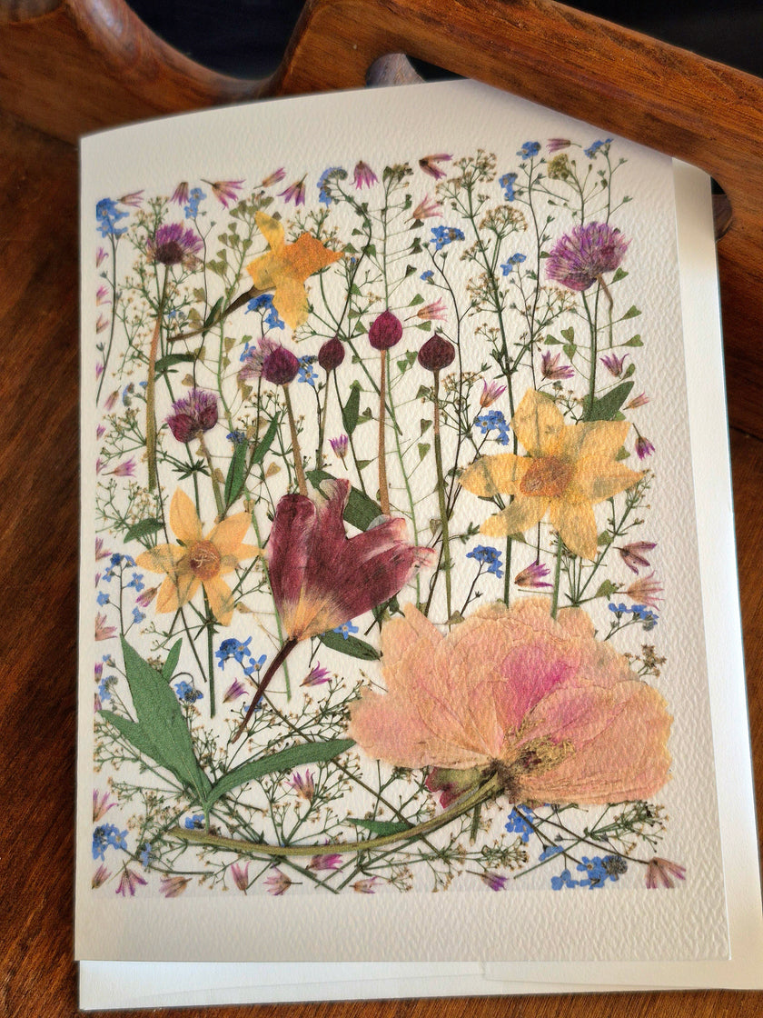 Oeuvre florale - Champ fleuri